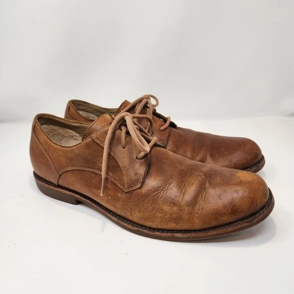 UGG | Shoes | Ugg Men Hixson Brown Leather Oxford Lace Up  display picture 1